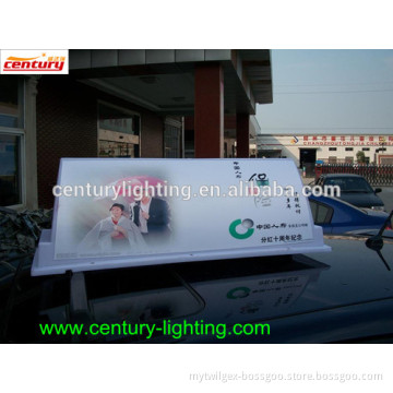 China Manufacturer lighted taxi roof sign